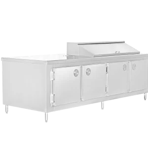 Refrigerated Stainless Steel Prep Tables